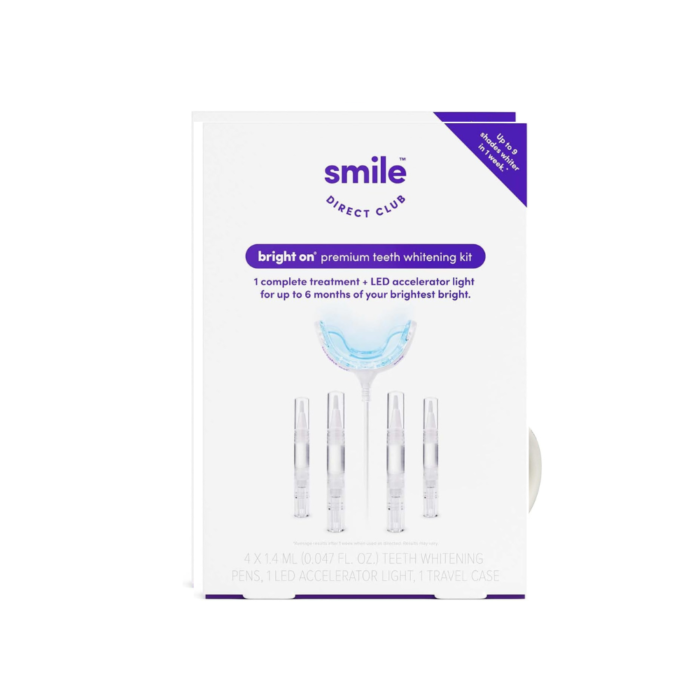 Smiledirectclub Teeth Whitening Kit With Led Light 4 Pack Gel Pens 