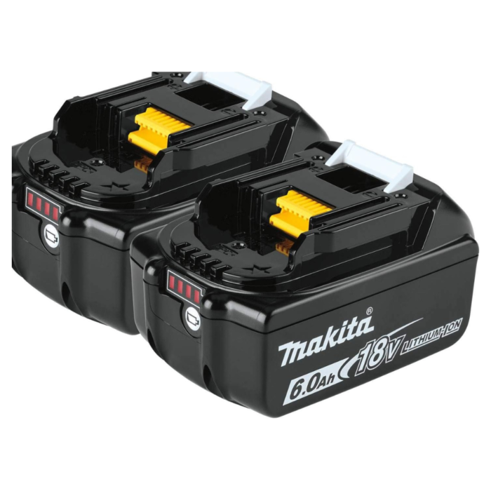 Makita BL1860B-2 18V LXT Lithium-Ion 6.0Ah Battery