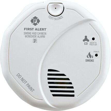 Second Alert BRK SC7010B Hardwired Smoke and Carbon Monoxide (CO) Detector.